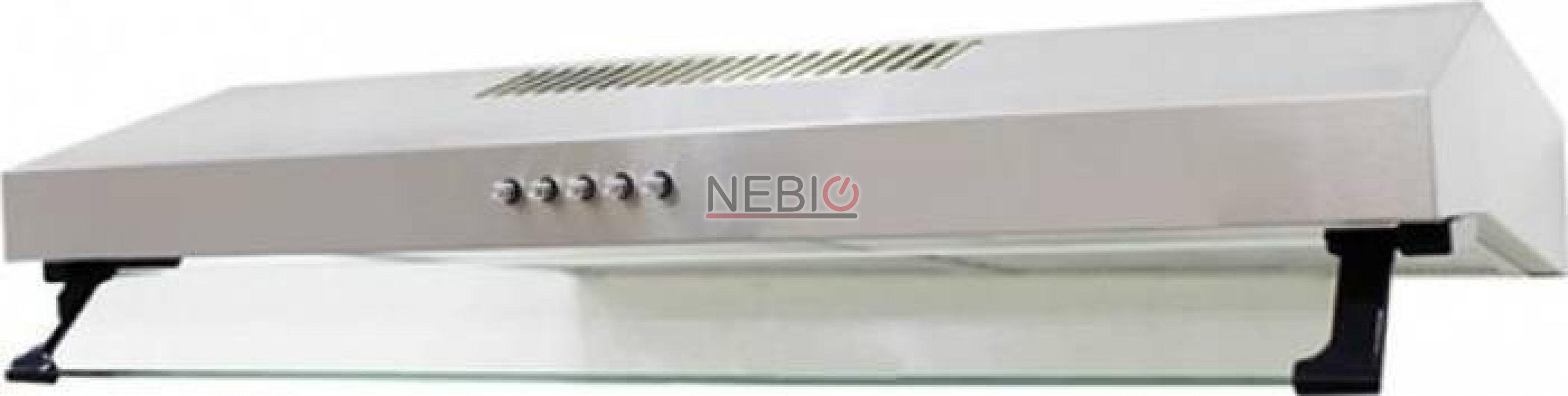 Hota Hausberg HB1240, 95 W, 300 mc/h, 1 motor, Inox, HB1240 Nebio.ro