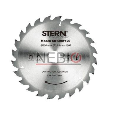 Disc taiere aluminiu pentru fierastrau circular 160 mm Stern SBT160/40, Argintiu