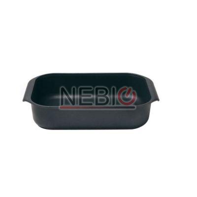 Tava de copt Risoli 01102R/40TP0, Linie Optima Forno, Invelis Autograph, 40 x 25 cm, Negru