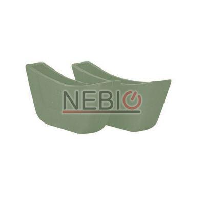 Manere oala Risoli 01PRESDR, Linia Accesorii, Silicon, 2 bucati, Verde
