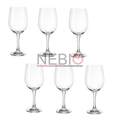 Set 6 pahare vin rosu Montana 044449, Model Redwine First, Inaltime 21 cm, 420 ml, Transparent