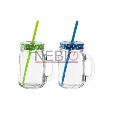 Set 2 pahare bauturi reci Montana 057270, Model Tumblers, Inaltime 14 cm, Diametru 7 cm, 470 ml, Transparent