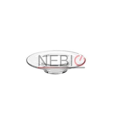 Farfurie cana cafea Montana 050694, Model Brasil, Inaltime 3 cm, Diametru 13 cm, Transparent