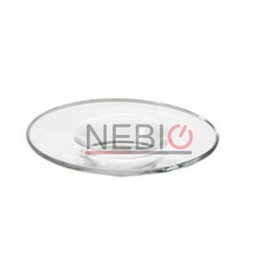 Farfurie cana espresso Montana 050692, Model Brasil, Inaltime 2 cm, Diametru 11 cm, Transparent