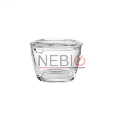 Borcan dulceata Montana 057211, Model Brunch, Inaltime 9 cm, Diametru 10 cm, 220 ml, Transparent