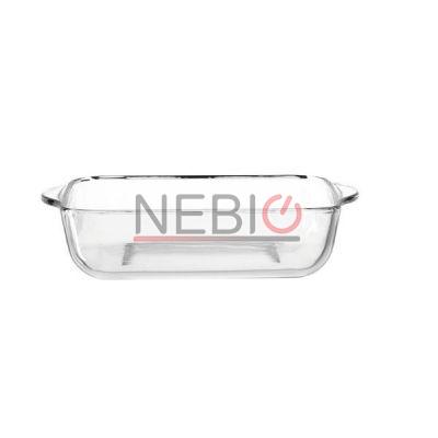 Tava pentru lasagna Montana 046934, Model Oven, Inaltime 6 cm, Lungime 27 cm, 1900 ml, Transparent