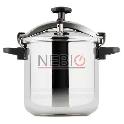 Oala sub presiune BOJ 04010004, Linie Classic, Inox, 28 cm, Capacitate 8 l, Argintiu