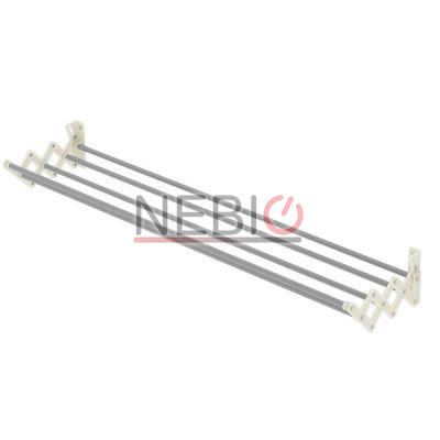 Uscator de rufe Colombo Soffieto SF08A0, 4 m spatiu de uscare, Aluminiu, Alb